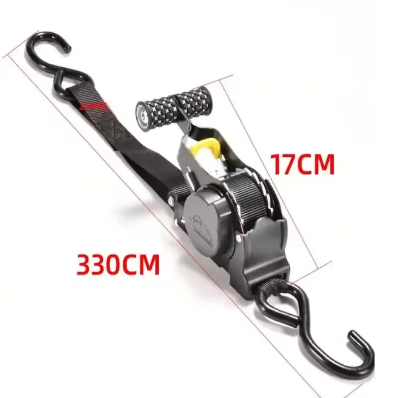 For Motorcycles Convenience Luggage Straps for Car Retractable Auto Ratchet Strap Automatic Shrink Bundle Tape Retractable Belts
