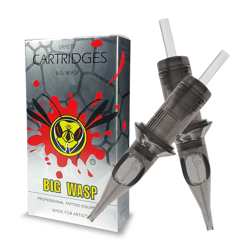 

BIGWASP Tattoo Needle Cartridge Disposable Sterile Needle Cartridge Beauty And Health Tattoo Accessories 5 Pcs/Box Special Offer