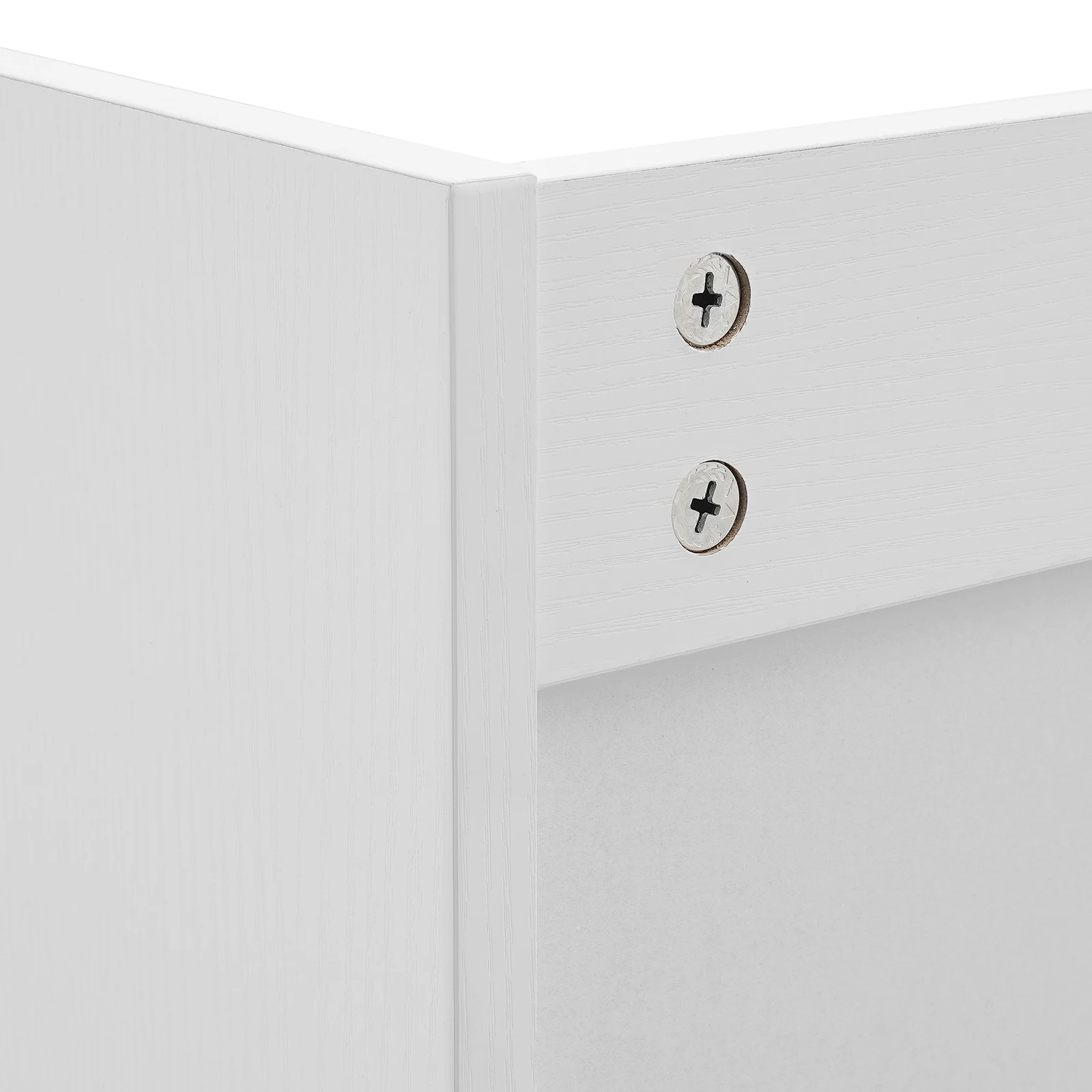 Schuhschrank, Weiß, Schmaler Schuhorganizer, Schuhregal mit 3 Klappschubladen, Verstellbar, Kippschutz, 80 X 24 X 120 Cm – Detail 8