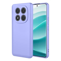 Flexible Liquid Silicone Protective Case - Stylish Bumper Cover for Redmi Note15 ProPlus (PURPLE)