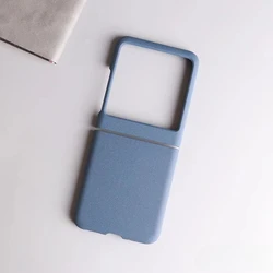 Matte Sandstone Silicone Shockproof Soft Case - Ultra Slim TPU Protector Bumper - Motorola Razr+ 2025 (Blue)