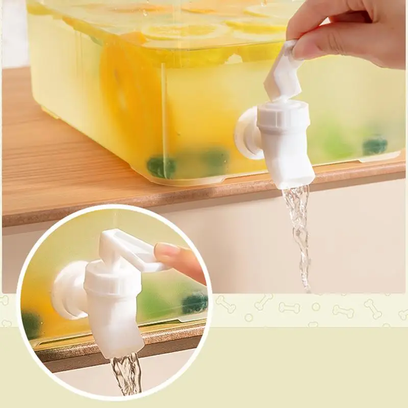 Juice Dispenser For Fridge Large Capacity Juice Dispensers With Spigot And Filter Record Date Cold Drink Container With Lid
