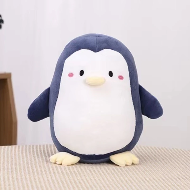 nice real life cartoon plush dressed penguin toy creative animal doll rabbit bear crocodile toys for children kawaii gifts Creative Cute cute Penguin Doll Plush Toy Soft-Bodied Sea Animal Doll Children's Favorite Toy Birthday Gift