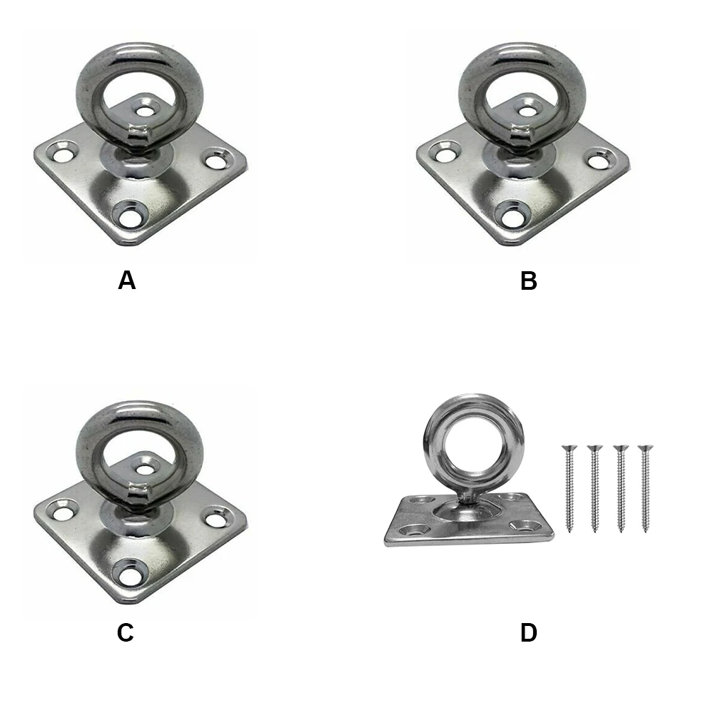 

Boat Ceiling Hanging Eye Plate Hanger Suspension Hook Accessory 8MM
