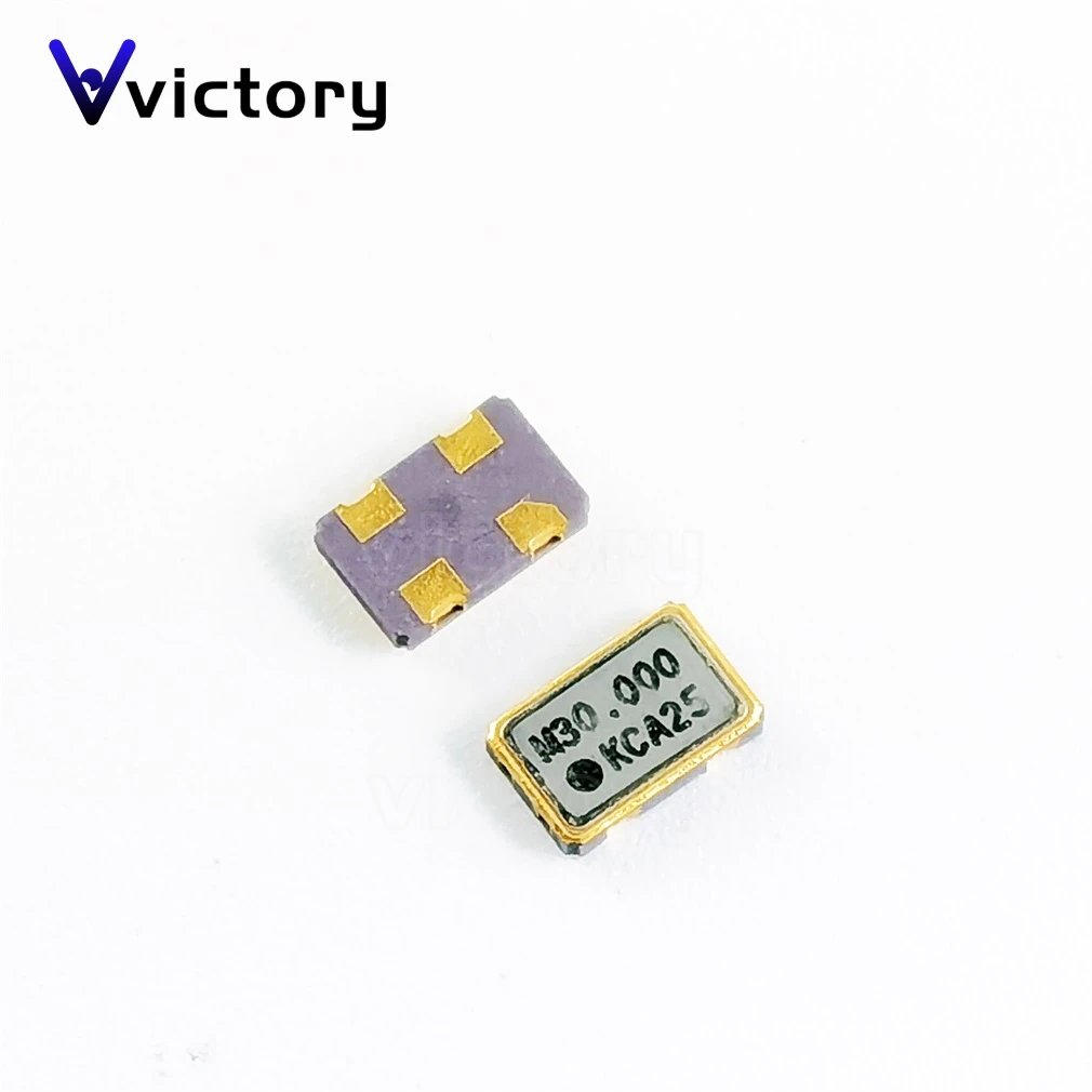 5PCS SMD 활성 수정 발진기 3225 30.000MHz 30M M30.000 3.3V 3.2*2.5MM 4핀 공진기 SG-310SCF