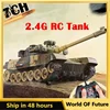 RC Tank Military War Battle United States M1 Leopard 2 Remote Control Toy Car Tactical Model Electronic Toys for Boys Children 2