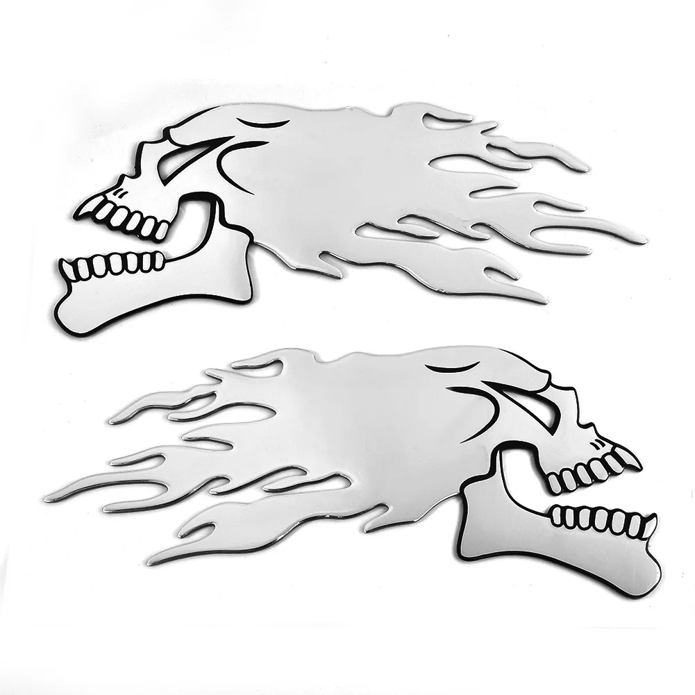 

2pcs Motorcycle Sticker 3D Car Sticker About 14*6cm Perfect Protection Against General Wear And Tear For Your Motorcycle Fashion