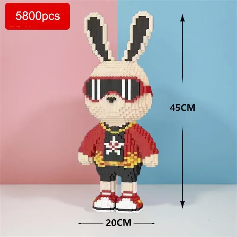 MyGiftHome 5800PCS Rabbit Micro Building Blocks Set