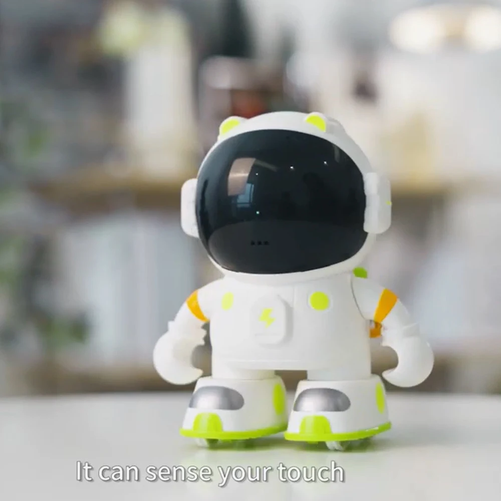 2024 New Early Education Intelligent Space Robot Toy Singing Dialogue Voice Control Touch Control Intelligent Robot Boy Gift 2