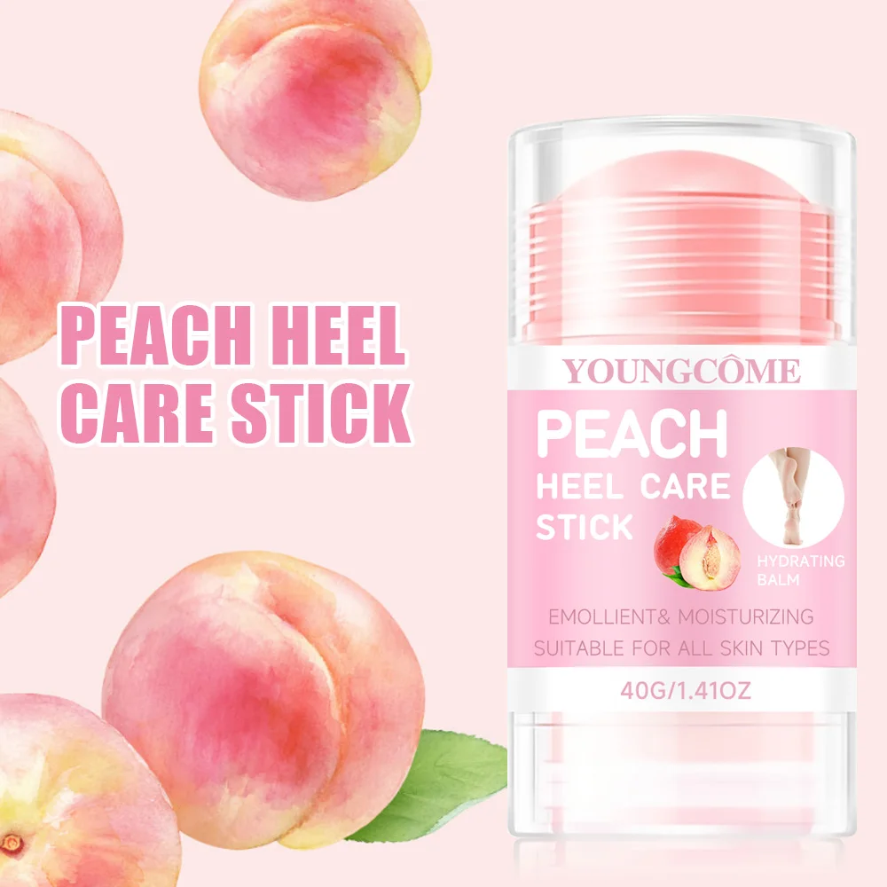Containing peach extract and vitamin E moisturizing care stick, it deeply nourishes the hands, feet, and whole body skin 4
