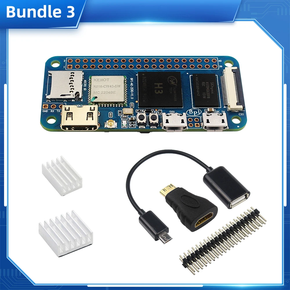 H3, Cortex-A7, WiFi e BT, mesmo tamanho