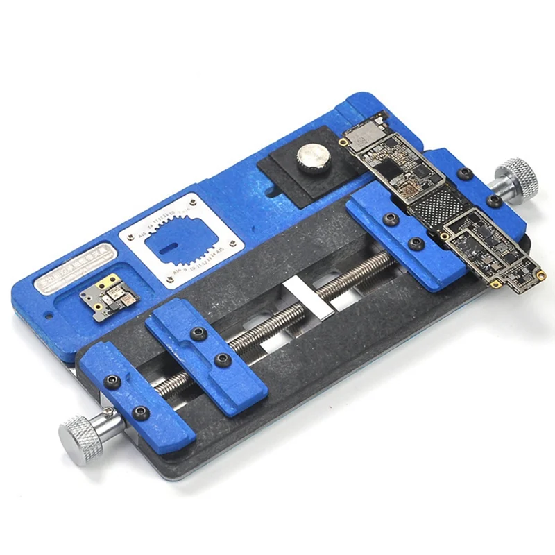 A69euniversal PCB 보드 홀더 휴대 전화 메인 보드 유지 보수 도구 용 이중 베어링 유지 보수 납땜 고정 장치