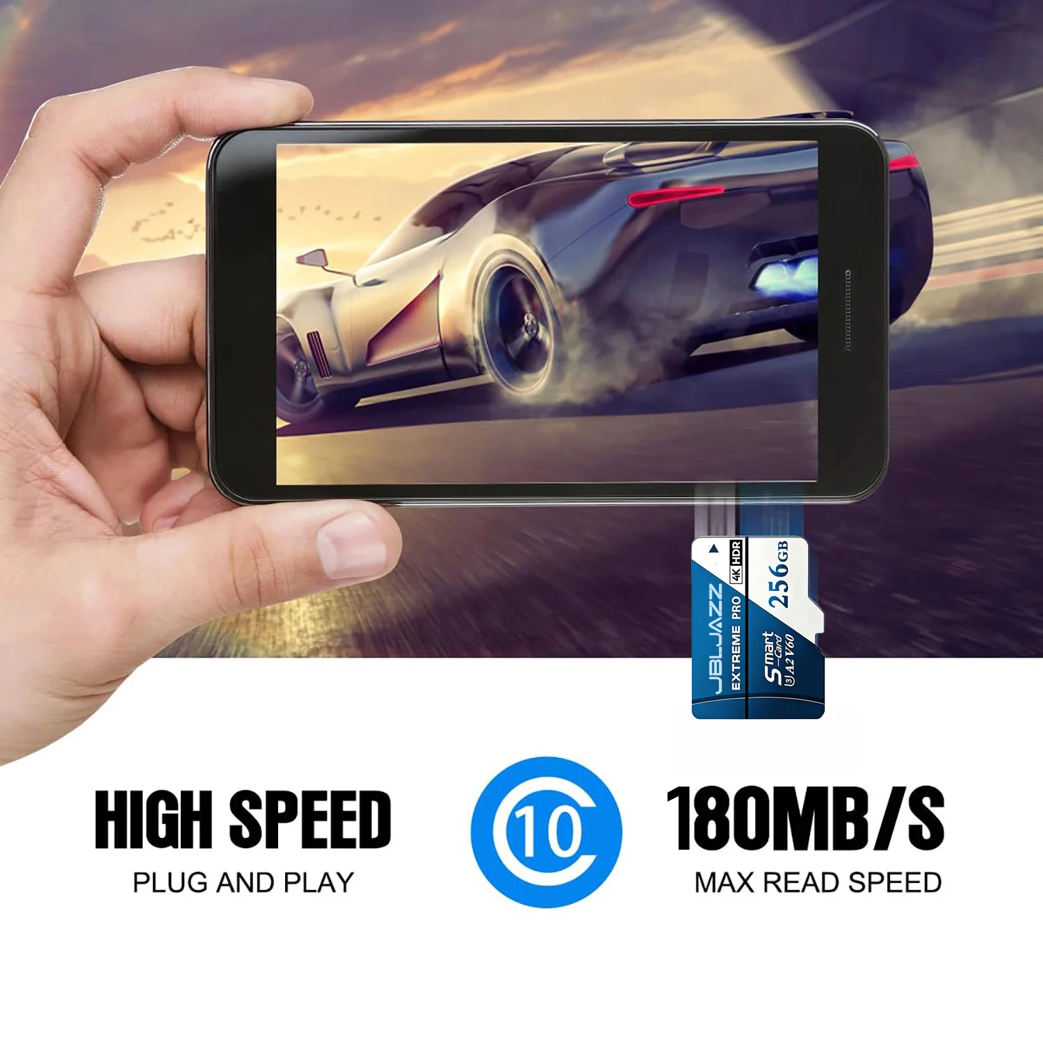 오리지널 SD 카드 익스트림 프로 메모리 카드 고속 플래시 카드 512GB 256GB U3 V60 4K 풀 HD TF 카드 64GB 닌텐도 스위치용