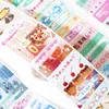 Korean Ins Cute PET Flash Film Decoration Adhesive Tape Planner Handbook DIY Scrapbooking Journal Collage Material Stickers Gift 3