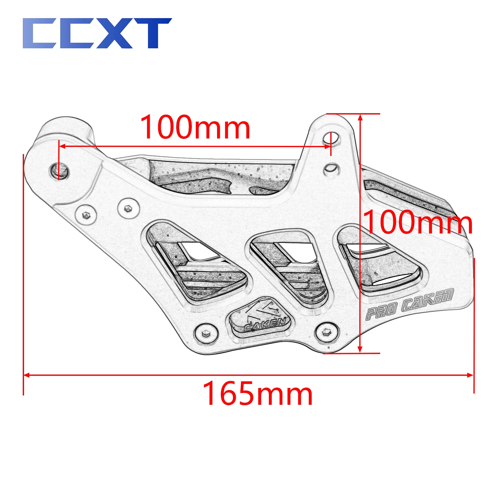 CNC Aluminum Chain Guide Guard motorcycle chain guard For KTM SX SXF EXC EXCF XC XCW XCF SMC For Husqvarna FC TC FE TE FS FX TX 85 125-501 2014 -