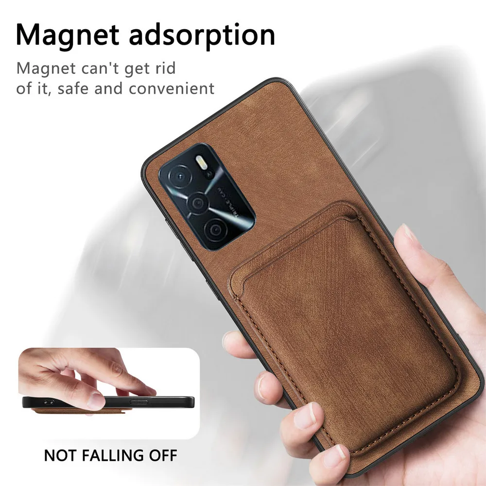 Premium 2-in-1 Removable Magsafe Leather Back Cover Case