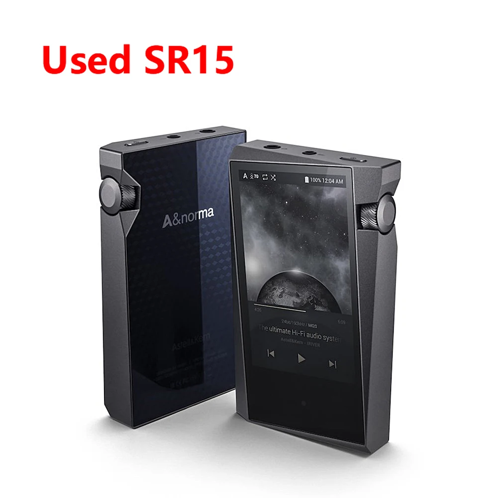 Used Astell&Kern A&norma SR15 DAP Lossless MP3 Player High Resolution Music Players Portable Audio Player With Bluetooth/WIFI 