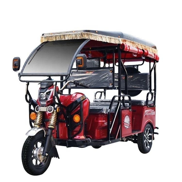 

JINPENG Big Power Electric Tricycle E Rickshaw Tricycle Adults Other Tricycles for Passenger 60V Closed Eec 50 Sets CKD/40HQ 100