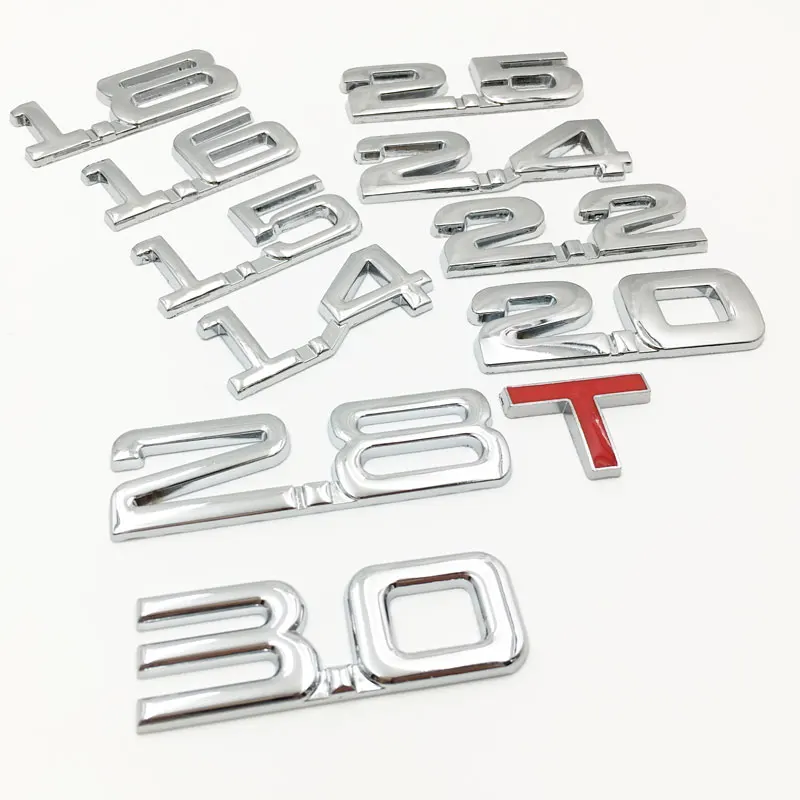 Adesivo Universale Per Auto Con Logo A Forma Di Freccia – Stemma In Metallo 3D Effetto Cromato Per Portellone O Cofano - 3