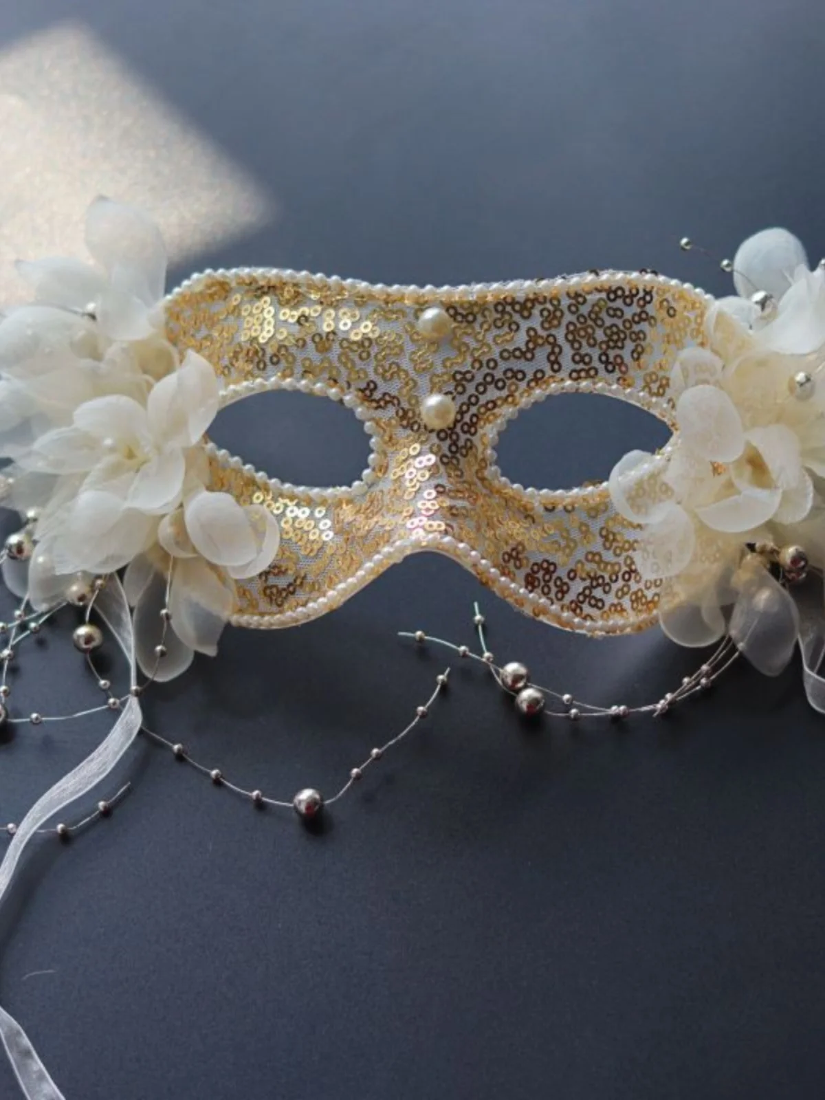 

Influencer Live Veil Flower Face Cover Curtain Adult Evening Party Bachelor Dance Party Decoration Mask Ornament Female