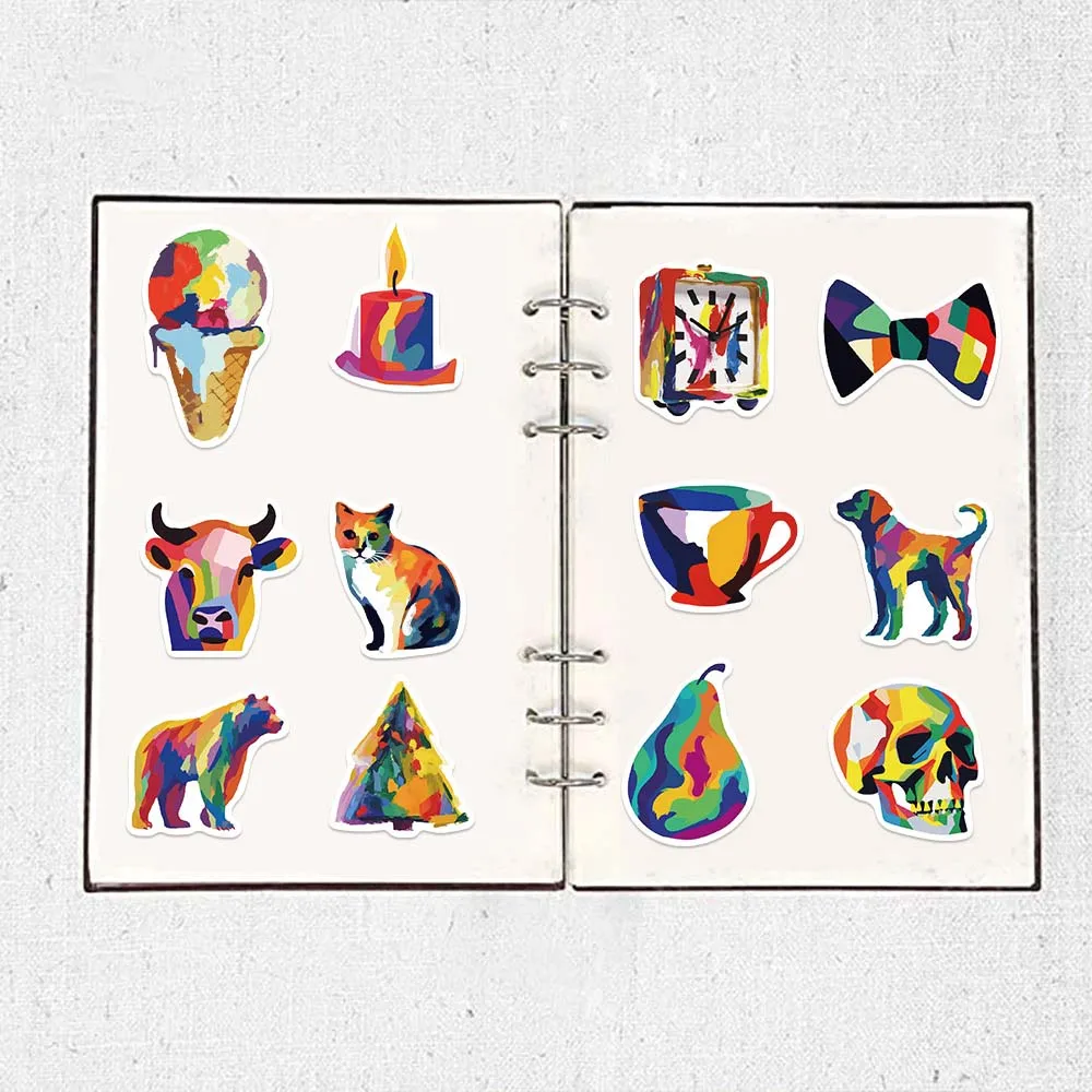 Рисунок 4 - 10/50Pcs цветные животным художественная