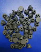 Style 4!20mm, 200pcs!grey color,butyl rubber stopper medical rubber for vials,rubber sealing,injection vials stopper,rubber cap, 1
