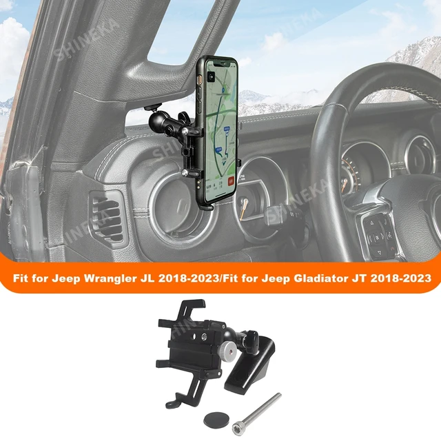 Grab Handle Jeep Cell Phone Holder Bronco Phone Mount Hoolcar Grab