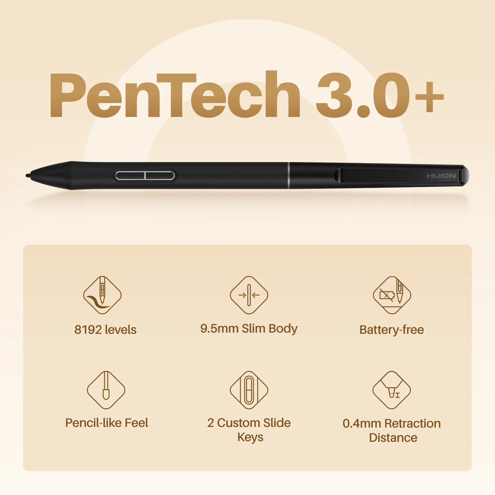 Huion Inspiroy Frego S/M Wireless Graphics Tablet Bluetooth Connection Long-Lasting Digital Drawing Tablet IOS Android suported - Image 3