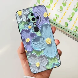 Cute Fashion Painted Soft Silicone Phone Case with Bumper 6.8 for Tecno Spark 6 (600)