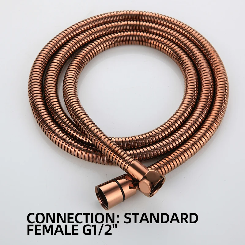Shower hose plumbing hose stainless steel shower hose 1.5m universal encrypted explosion-proof