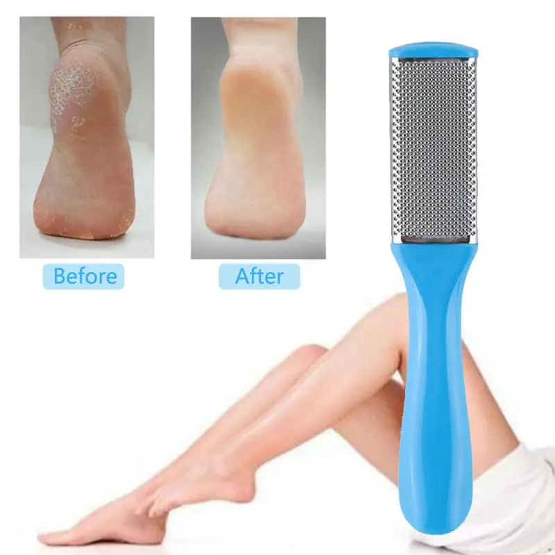 

Professional Double Side Foot File Rasp Heel Grater Hard Dead Skin Callus Remover Pedicure File Foot Grater Random Color