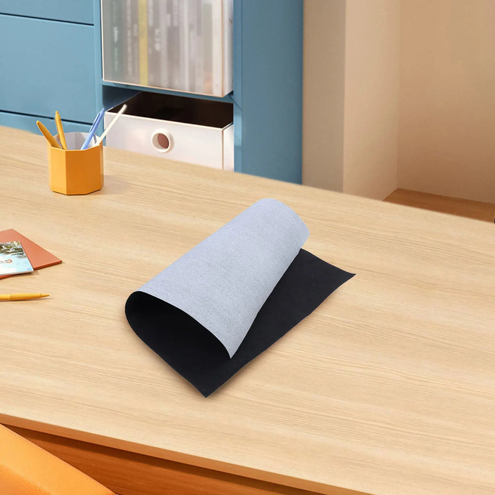 중국 서예 및 수묵화 연습을 위한 6Pcs 재사용 가능한 수채화 매트, 부드러운 필기 표면, 잉크가 묻어나지 않음, 잉크가 필요 없음