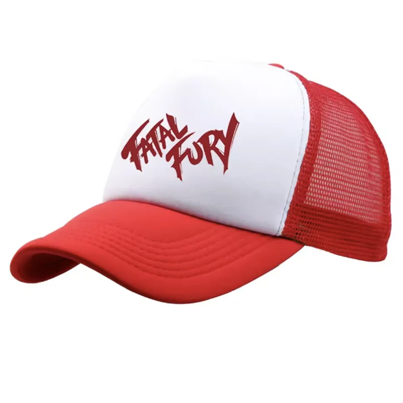 Street Game KOF Fatal Fury Terry Bogard Coser King of Fighters Baseball Cap Cosplay Sports Boxer Adjustable Hat Prop Gift