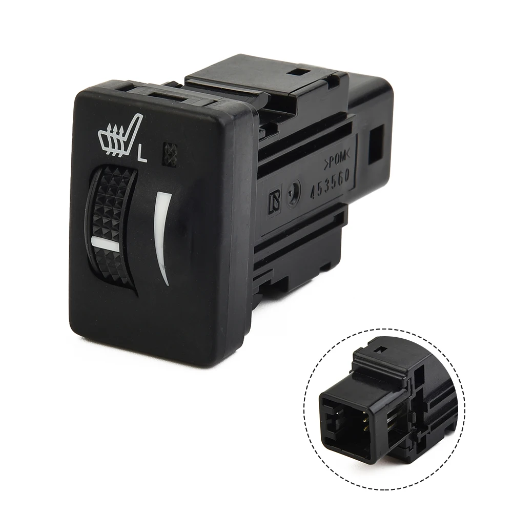 

Durable Car Accessories Heating Switch Control Button For Prado LC150 10-19 Left Seat Plastic 84751-0G030 Black