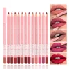 12Colors Matte Lipliner Pencil Waterproof Plumping Stain Lipstick Natural Nude Pink Lip Liner Outline The Lips Contour Makeup 3