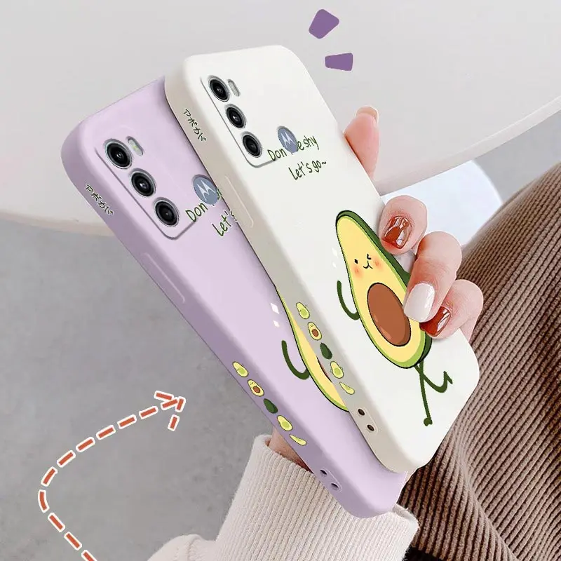 Avocado Family Silicone Phone Case Cover