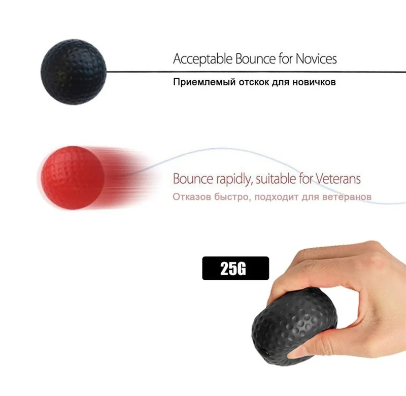 Muay Thai Boxing Speed Ball mit Kopfband für Sanda Boxen Kampf Schnelle Geschwindigkeit Reaktion Zeit Training Boxen Reflex Trainer – Detail 2