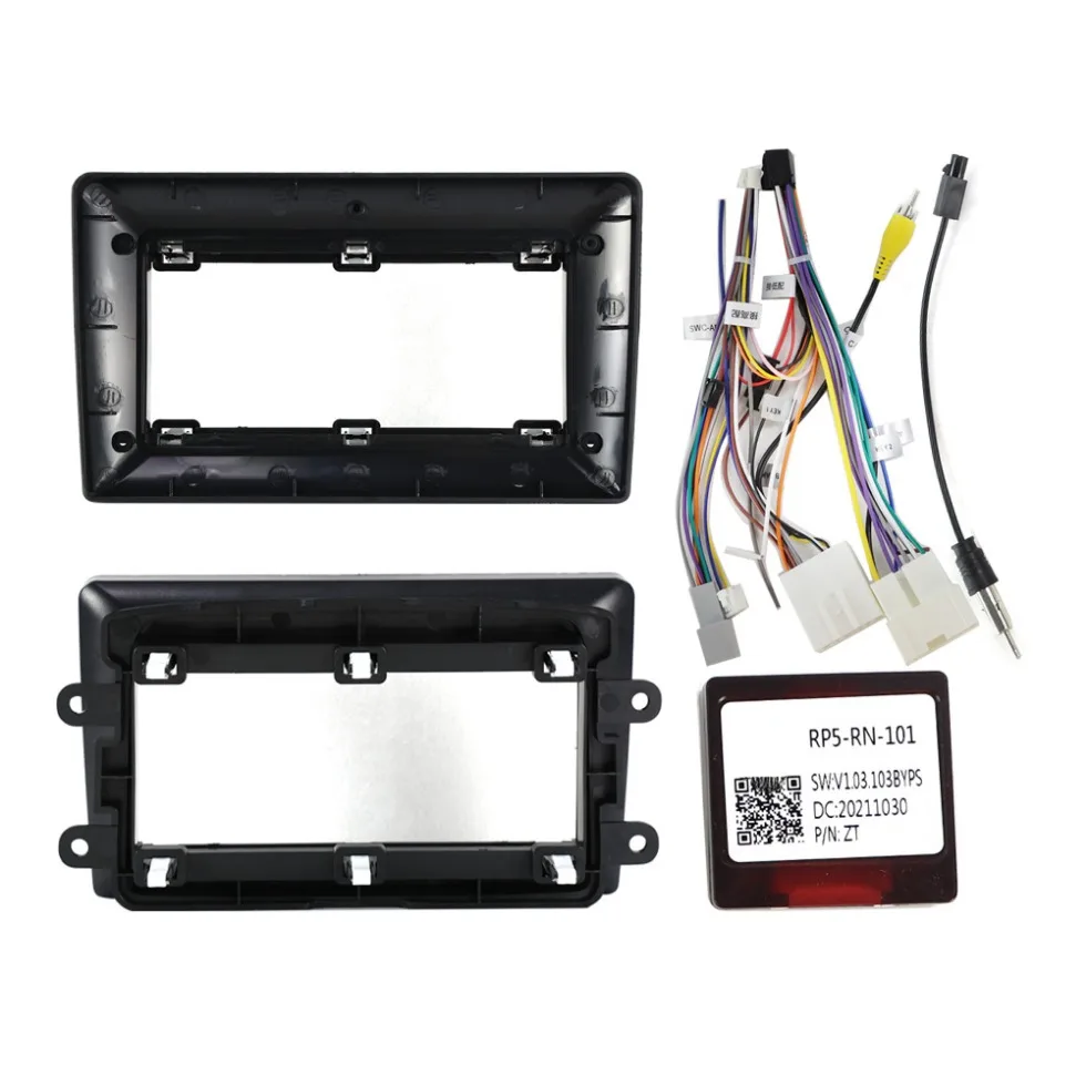 Telaio Autoradio Per Renault Sandero Dacia Duster Captur Lada Xray Con Pannello Cavo Telaio Cruscotto