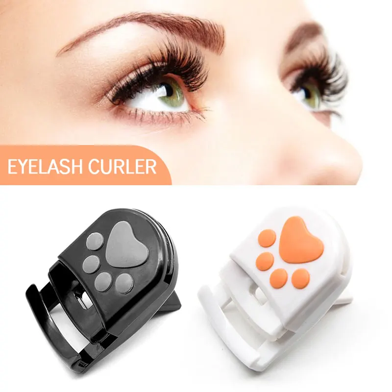 

Eyelash Curler Mini Eyelash Clip White Bear Claw Eyelash Curler Portable Novice Big Eye Cosmetic Tools Women Accessories