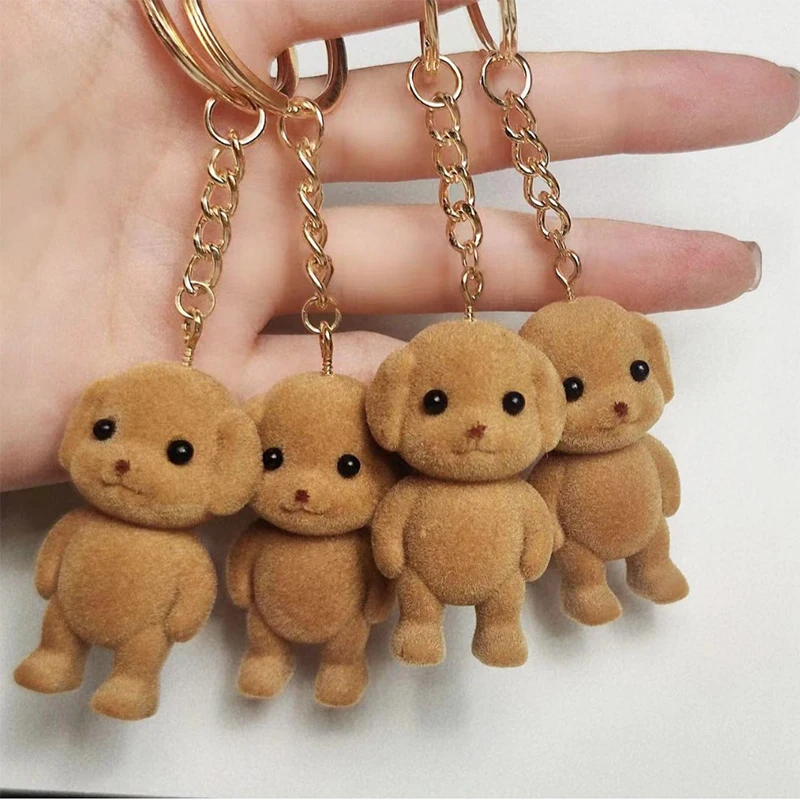 Llavero De Perro De Peluche, Colgante Para Bolso Llavero De Perro De Peluche, Colgante Para Bolso