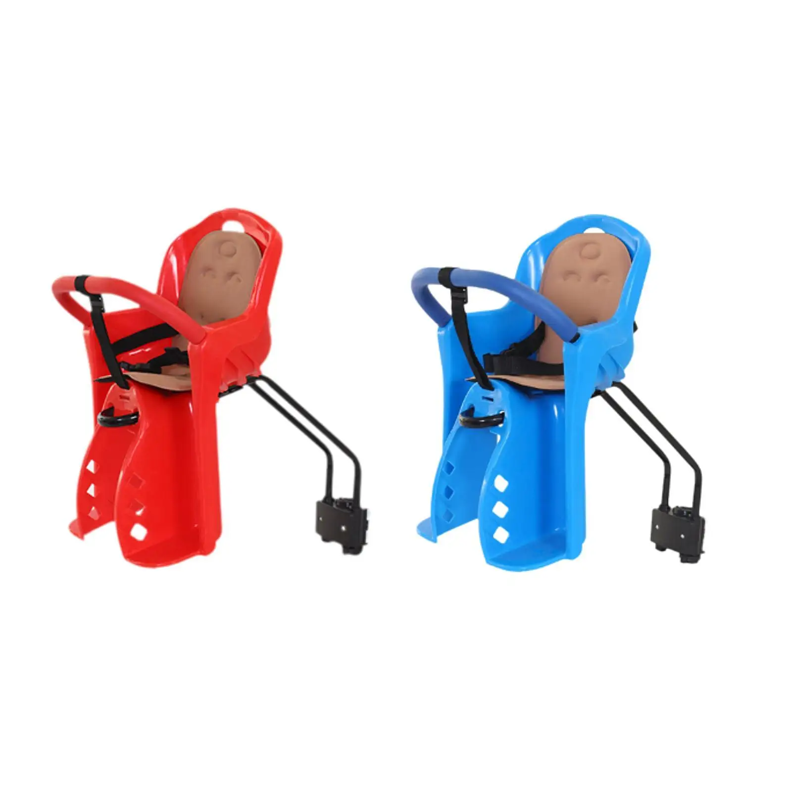 Aiqidi Child Bike Seat Removable Bike Seat Attachment With Non-Slip