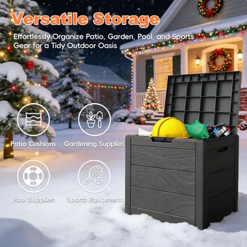 Large Resin Outdoor Storage Box 5