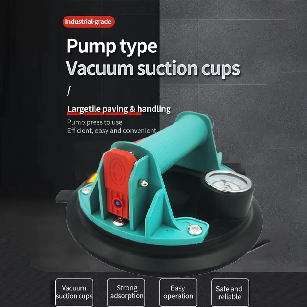 250KG vacuum sucker Sucker lift magnet Transfer tool Powerful 8 inches Vacuum Sucker