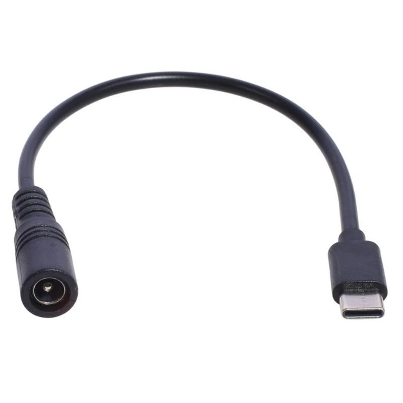 Universal Type-C to 5.5x2.1mm Power Adapter Cable
