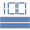 100PCS Darts For Nerf  Universal Suction Soft Head 7.2cm Refill Darts Toy Gun Bullets for Nerf Series Blasters Xmas Kid Gift 2