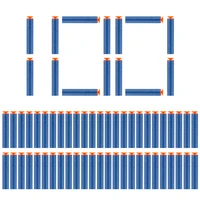 100PCS Darts For Nerf  Universal Suction Soft Head 7.2cm Refill Darts Toy Gun Bullets for Nerf Series Blasters Xmas Kid Gift 2