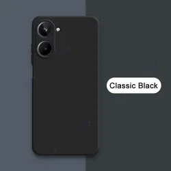 Premium Liquid Silicone Phone Case with Dual Liner - Square Design, Soft and Durable Cover for Realme 10 Pro 5G (Classic Black)