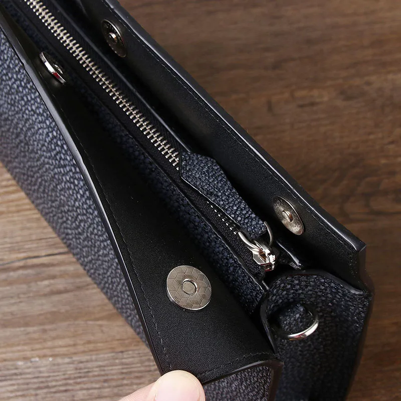 High Quality cowhide leather men bag Clutch bag Men's genuine leather bag men's bag cowhide shoulder crossbody bag