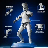 Knight Action Figures Paladin 13 Jointed Movable Shapeshift Robot 3D Printed Mannequin Character Assembl Toys Kids Gifts 5