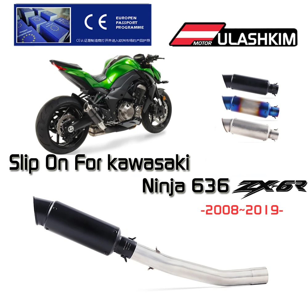 Slip On for Kawasaki ZX6R ZX6R ZX 6R ninja 636 20082019 Motorcycle